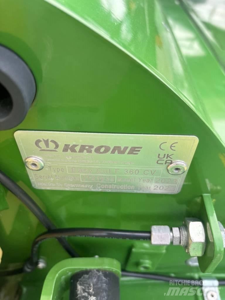 Krone F 360CV جزازات مكيفات