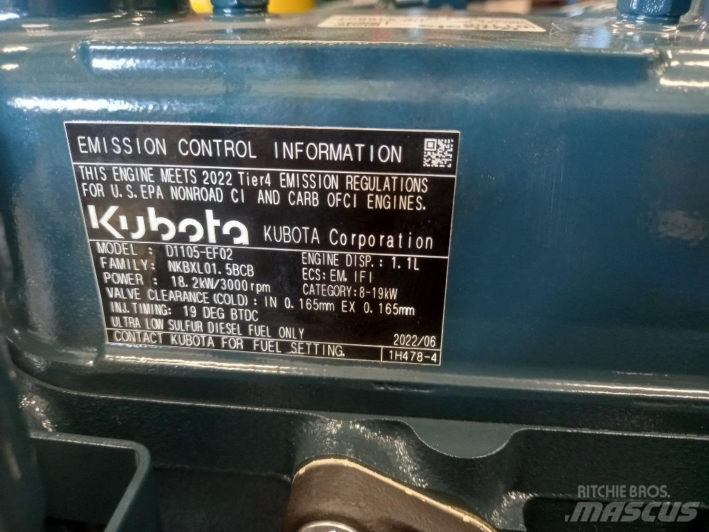 Kubota D 1105 محركات