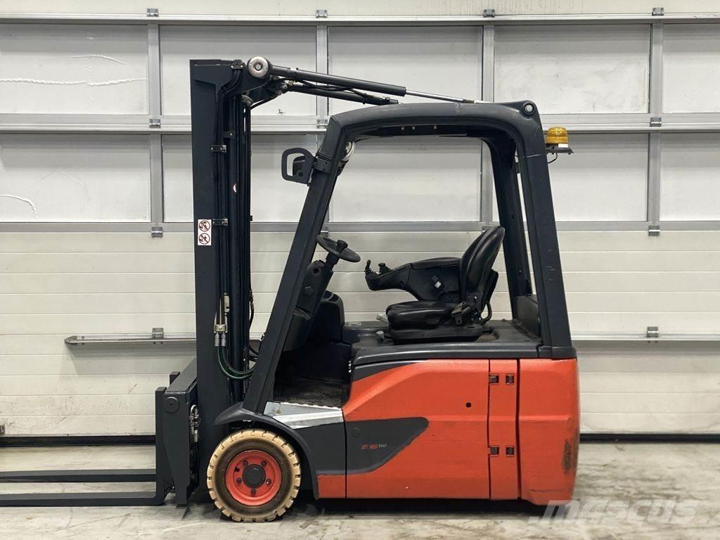Linde E16-02 شاحنات ذات رافعات شوكية تعمل بالكهرباء