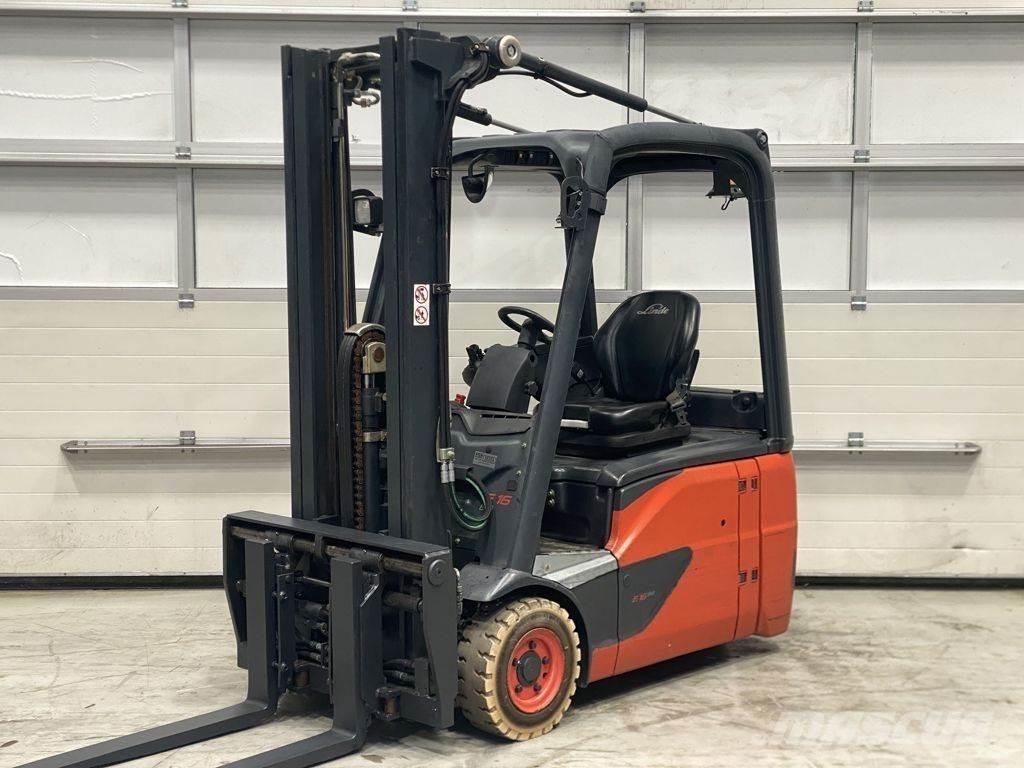 Linde E16-02 شاحنات ذات رافعات شوكية تعمل بالكهرباء