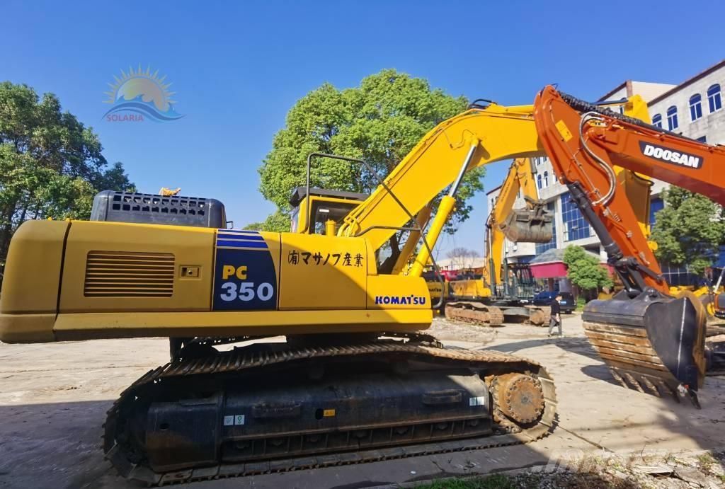 Komatsu PC 350-8 حفارات زحافة