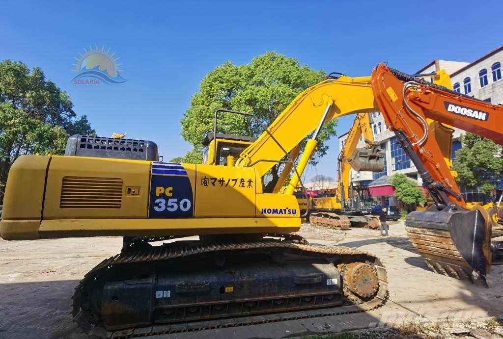 Komatsu PC 350-8 حفارات زحافة