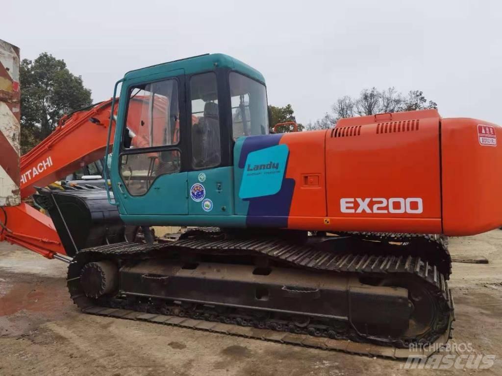 Hitachi EX 200 حفارات زحافة