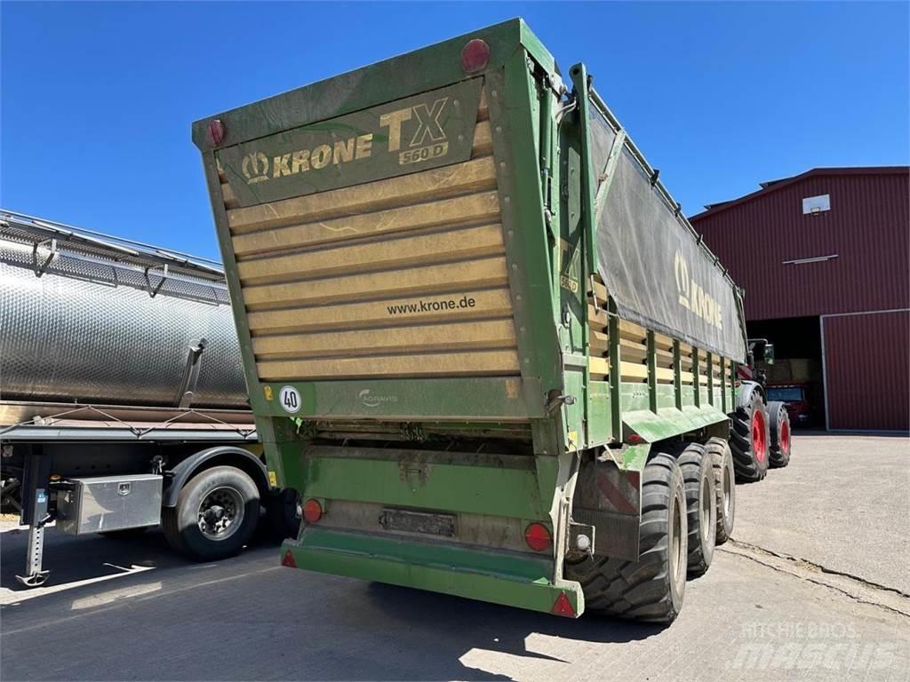 Krone TX 560D مقطورة حبوب