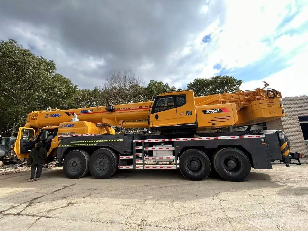 XCMG XCT 80L5 رافعات صالحة لكل أنواع الطرق