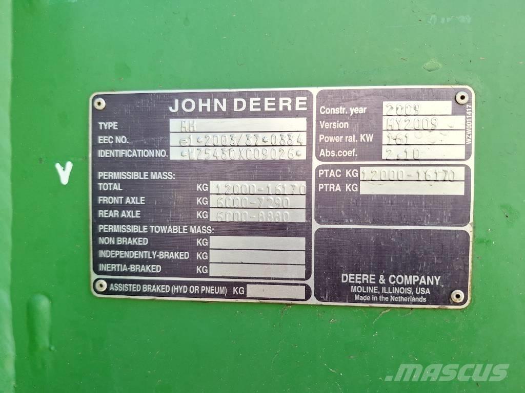 John Deere 5430i رشاشات ذاتية الحركة