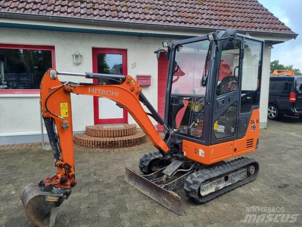 Hitachi ZX 19-5 حفارات صغيرة أقل من 7 طن (حفارات صغيرة)