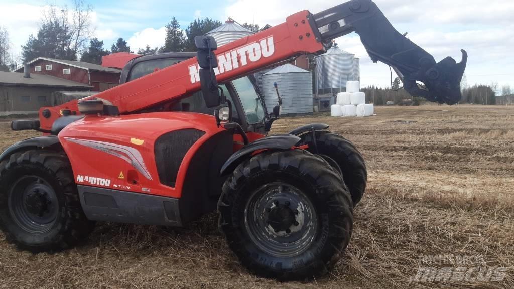 Manitou 741 معدات مناولة لأغراض الزراعة