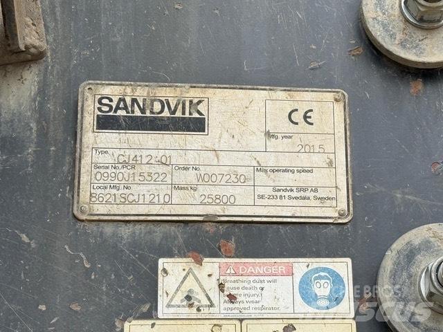 Sandvik CJ 412 الكسارات المتنقلة