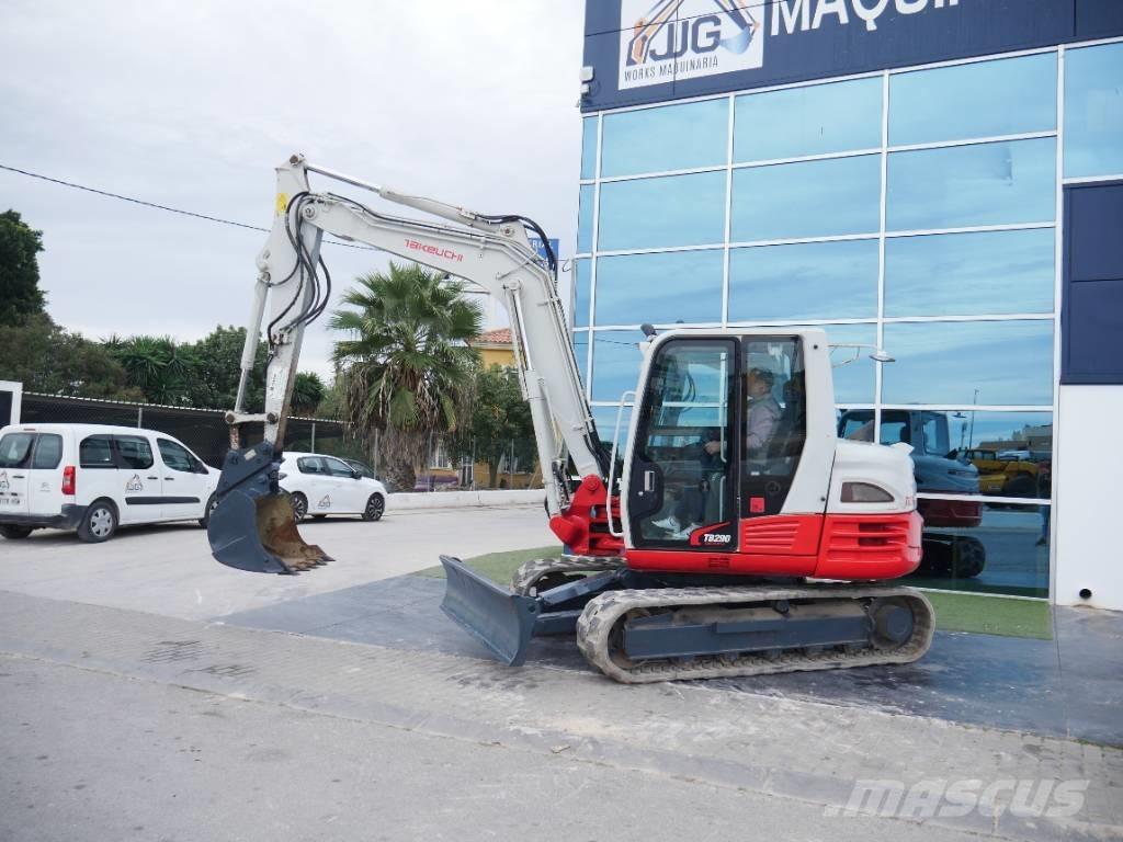 Takeuchi TB 290 حفارات وسط 7 طن - 12 طن