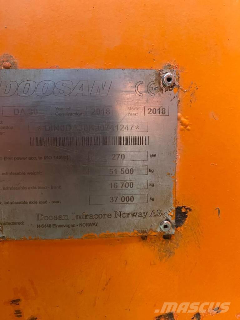 Doosan DA 30 ساحبات مفصلية