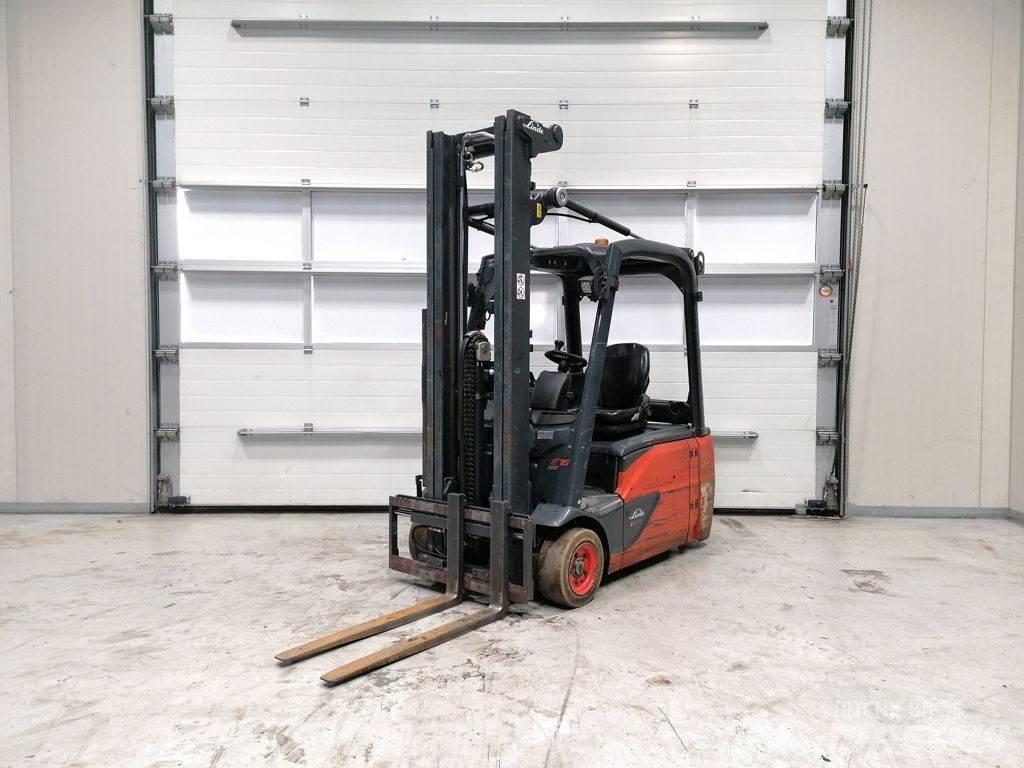 Linde E16L-02 شاحنات ذات رافعات شوكية تعمل بالكهرباء