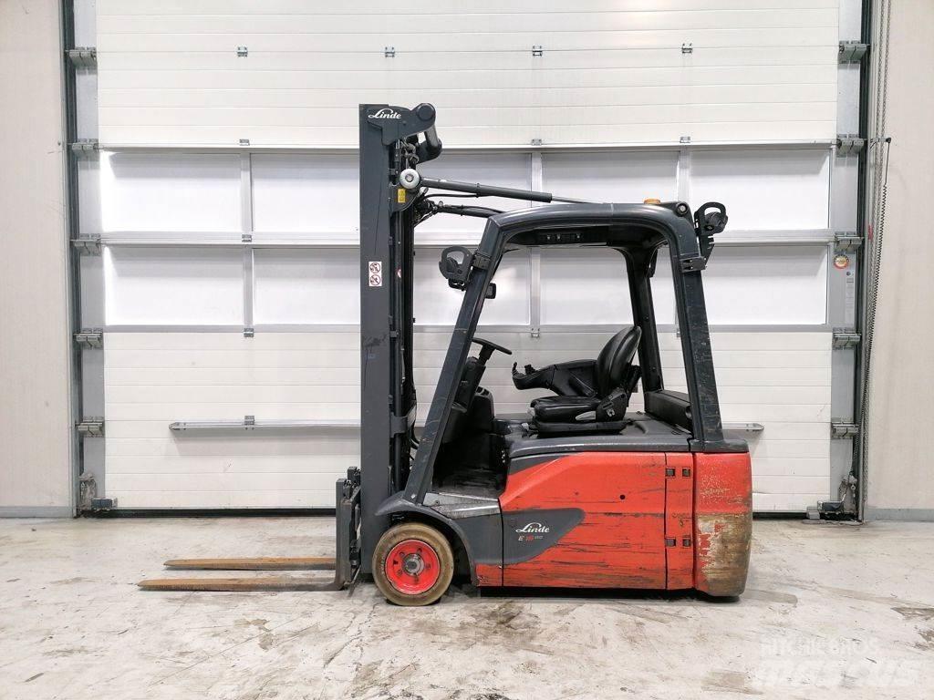 Linde E16L-02 شاحنات ذات رافعات شوكية تعمل بالكهرباء