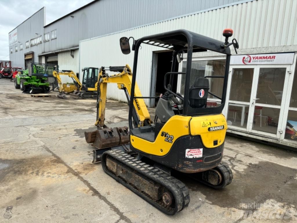 Yanmar SV22 (01545) حفارات صغيرة أقل من 7 طن (حفارات صغيرة)