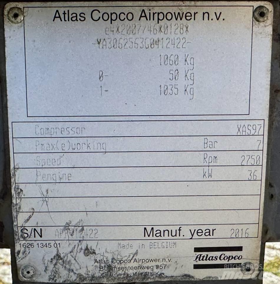 Atlas Copco XAS97 مكابس
