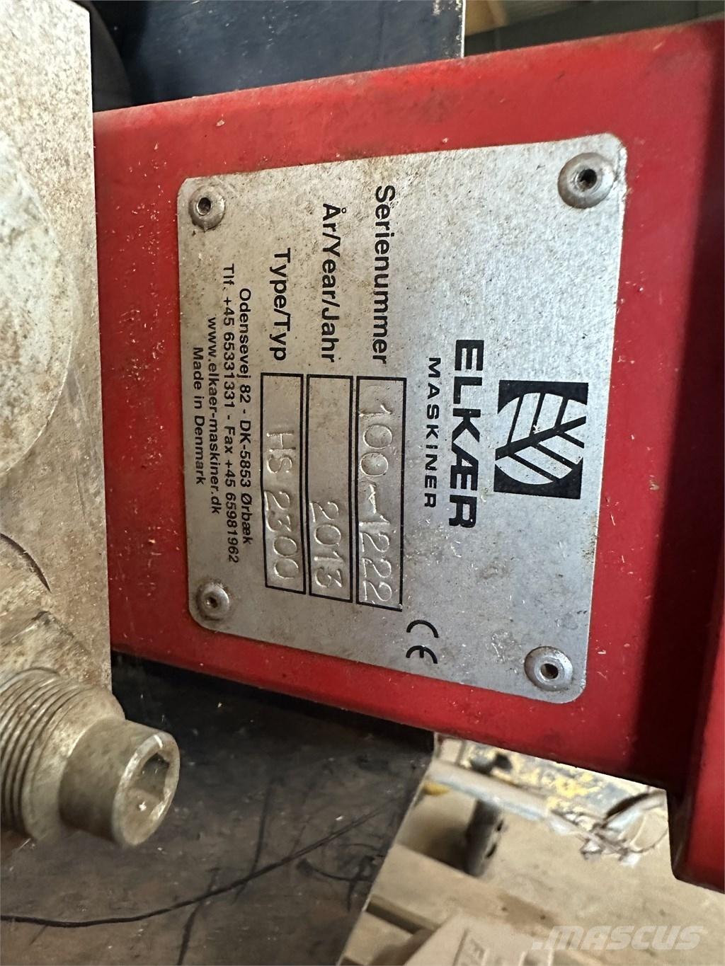 Elkær HS 2300 قواطع التحوط