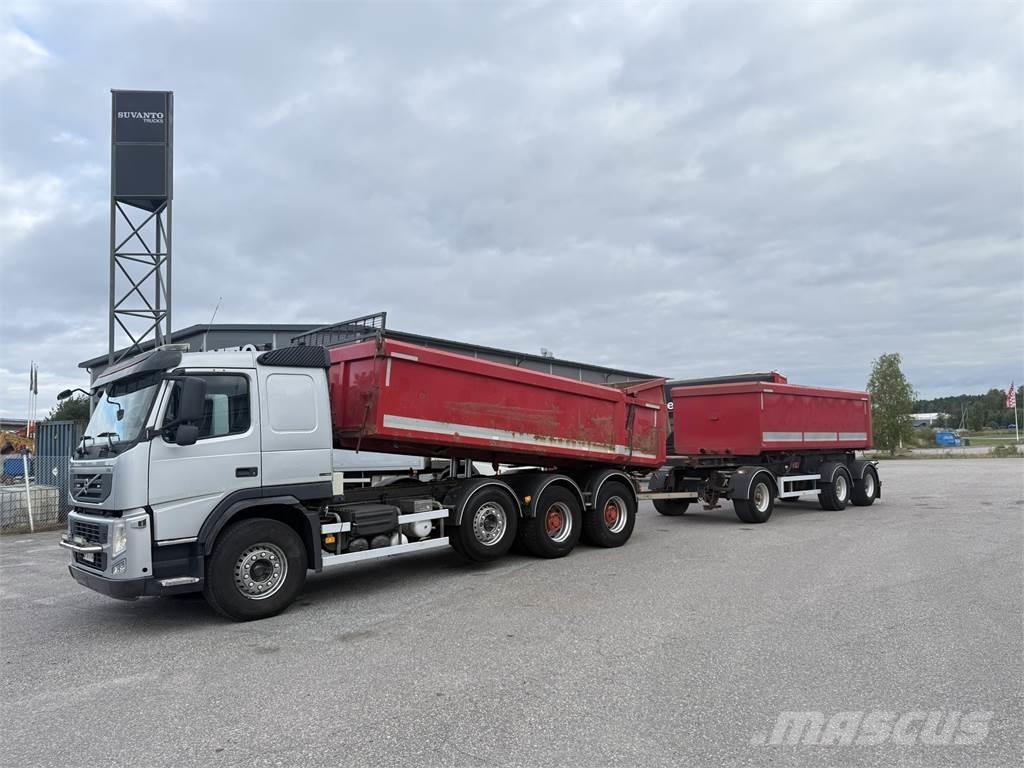 Volvo FM13 8X4 شاحنات قلابة