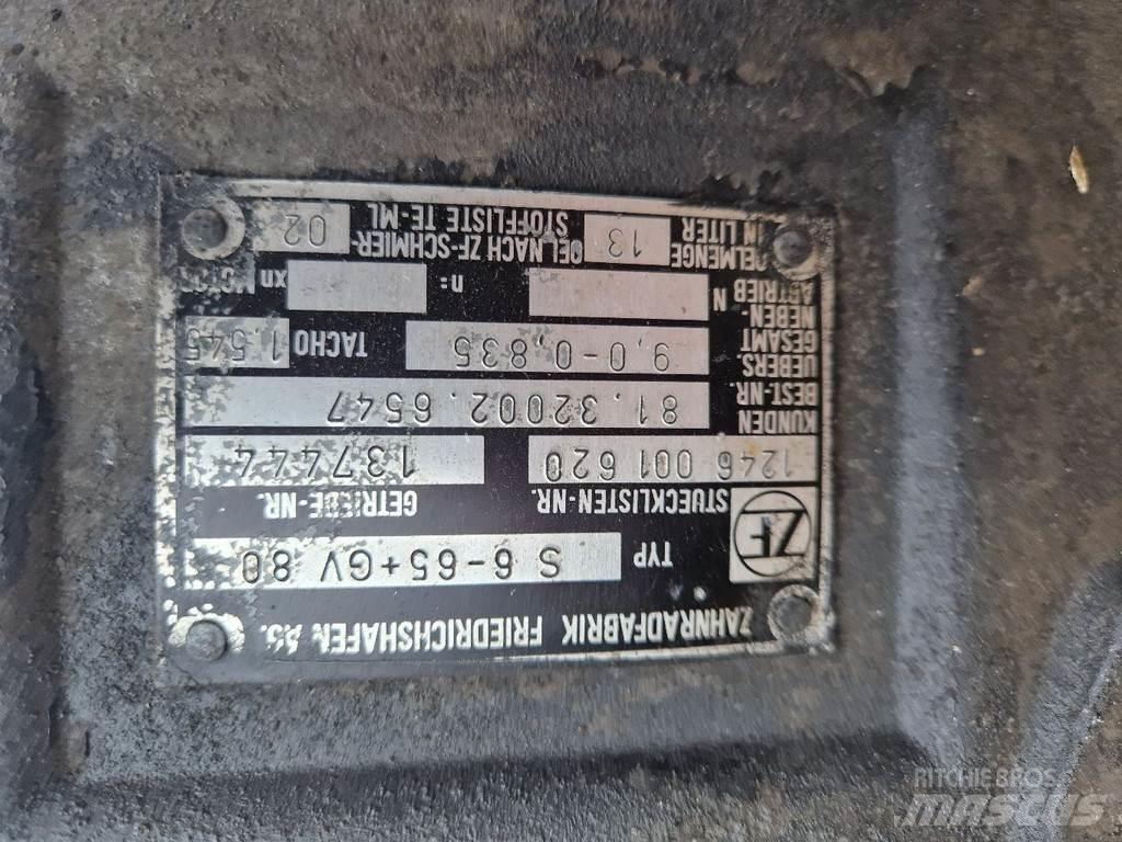 ZF S6-65+GV-80 علب تروس