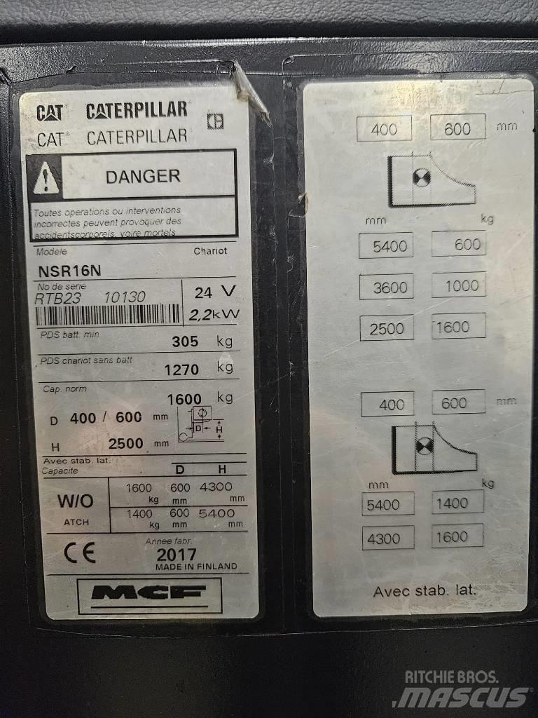 CAT NSR16N شاحنات مناولة ذاتية الدفع