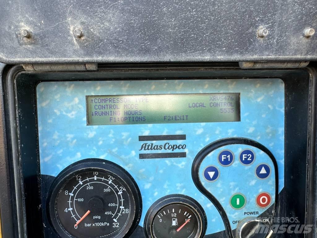 Atlas Copco XRVS 476 مكابس