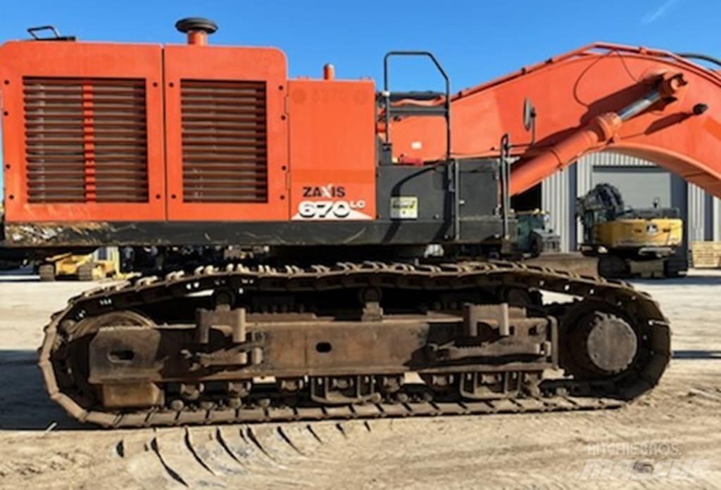 Hitachi ZX670LC-6 حفارات زحافة