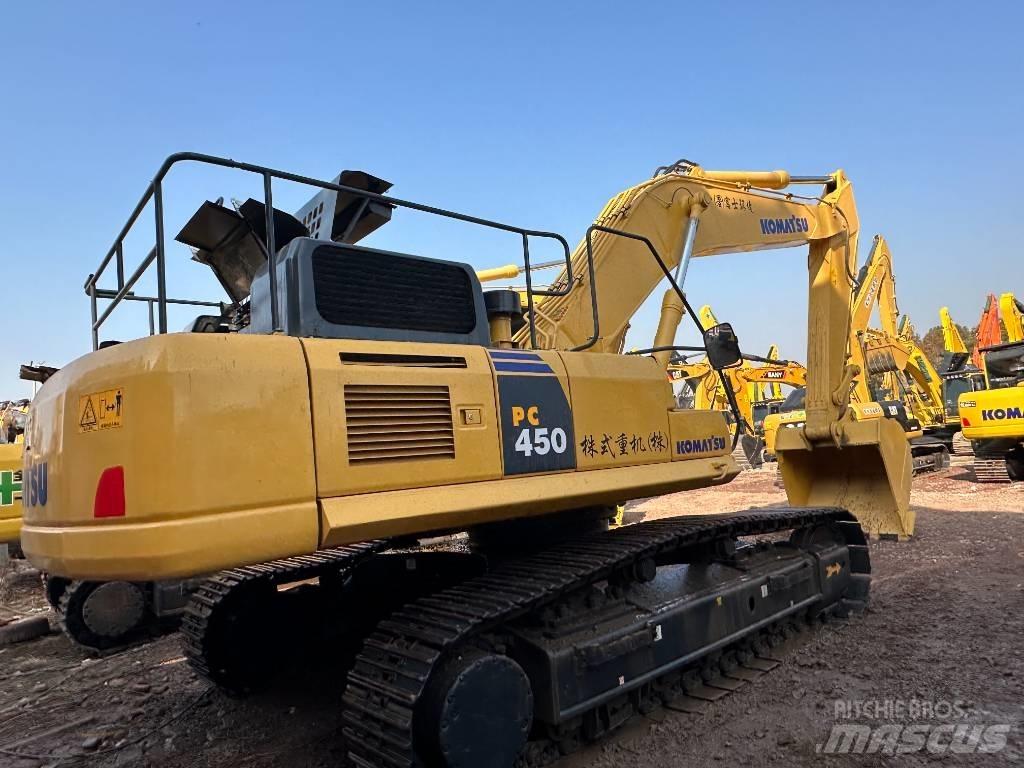 Komatsu PC 450 حفارات زحافة