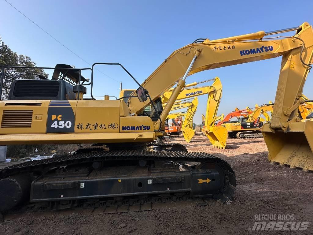 Komatsu PC 450 حفارات زحافة
