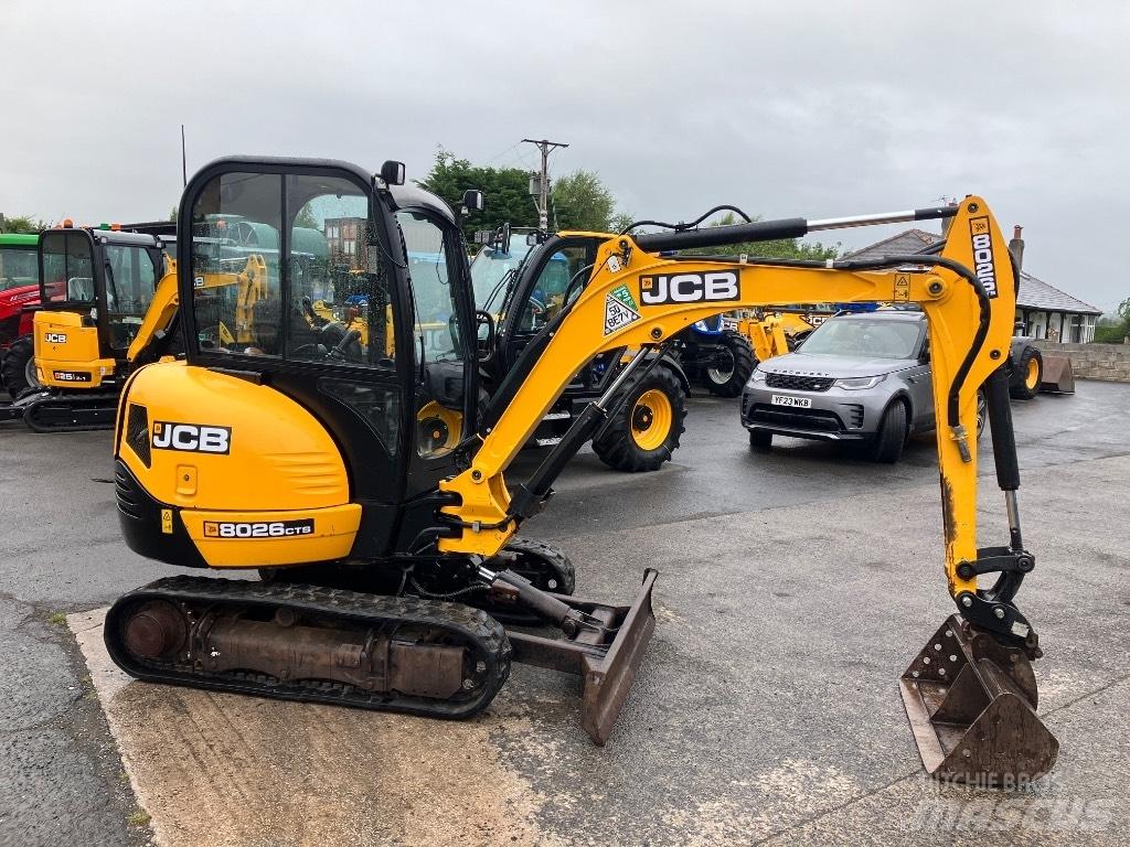 JCB 8026 CTS حفارات صغيرة أقل من 7 طن (حفارات صغيرة)