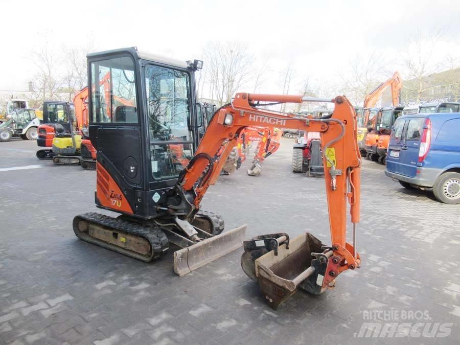 Hitachi ZX 17 U-2 حفارات صغيرة أقل من 7 طن (حفارات صغيرة)
