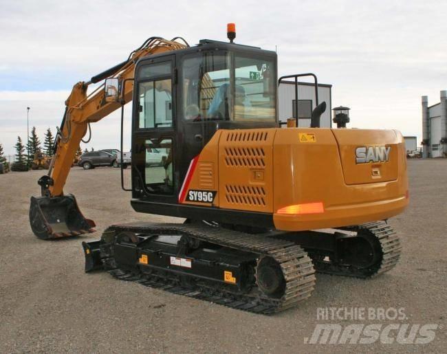 Sany SY 95 C حفارات زحافة