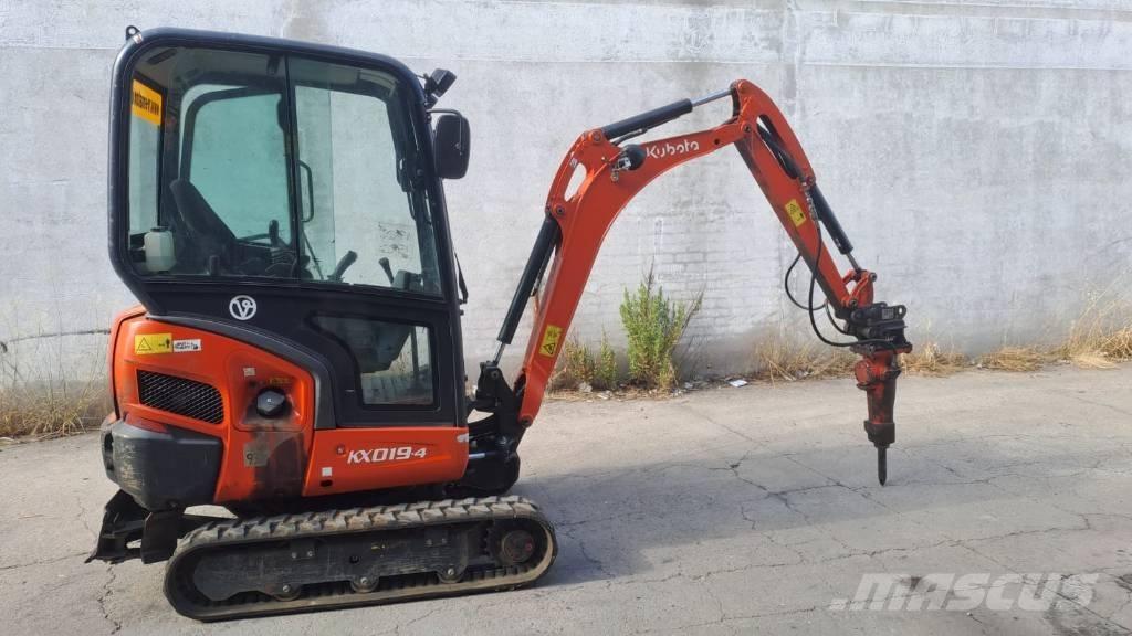 Kubota KX 091-4 حفارات صغيرة أقل من 7 طن (حفارات صغيرة)