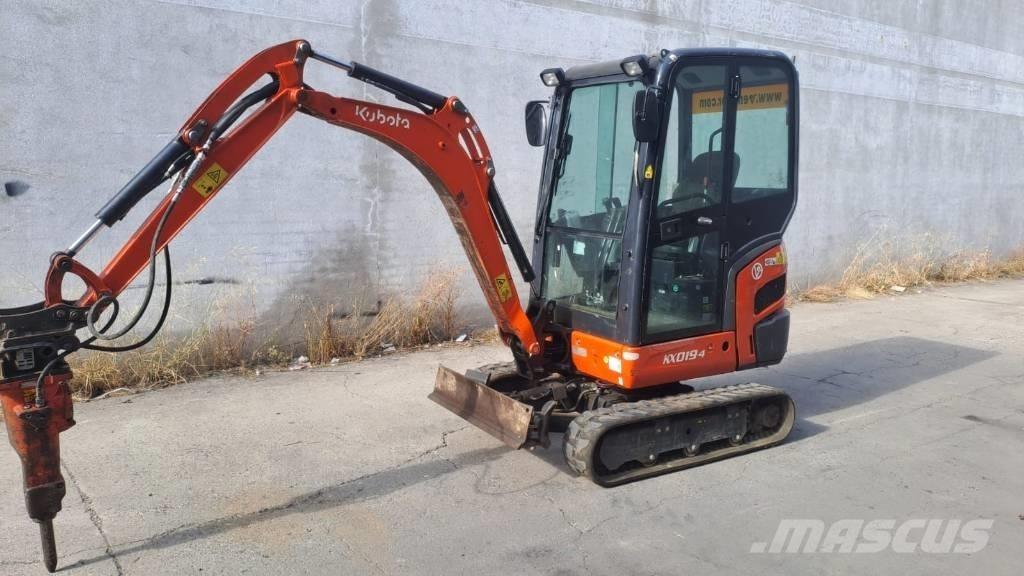 Kubota KX 091-4 حفارات صغيرة أقل من 7 طن (حفارات صغيرة)