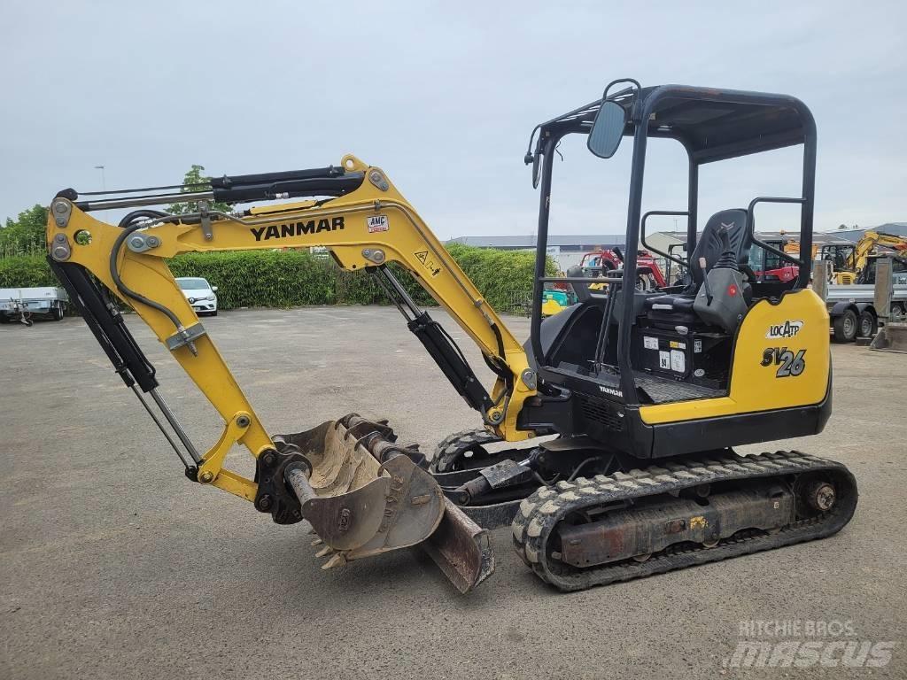 Yanmar SV 26 حفارات صغيرة أقل من 7 طن (حفارات صغيرة)