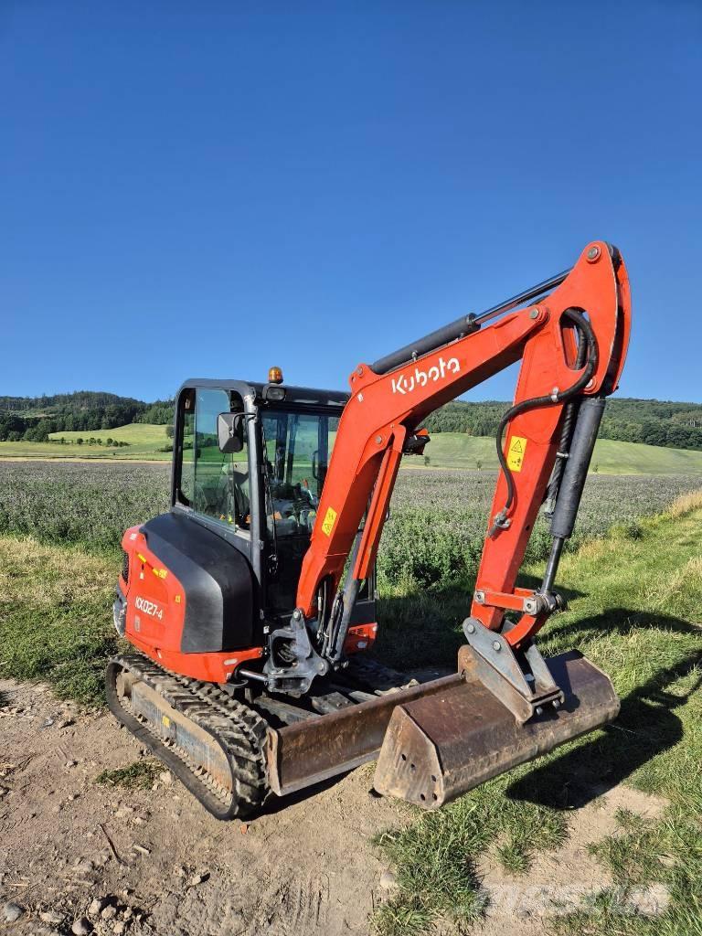 Kubota KX 027-4 حفارات صغيرة أقل من 7 طن (حفارات صغيرة)
