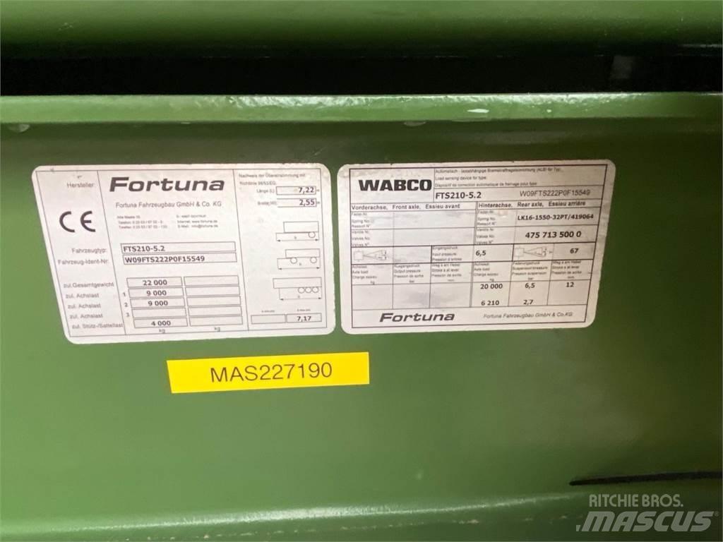 Fortuna FTS 210 مقطورات قلابة