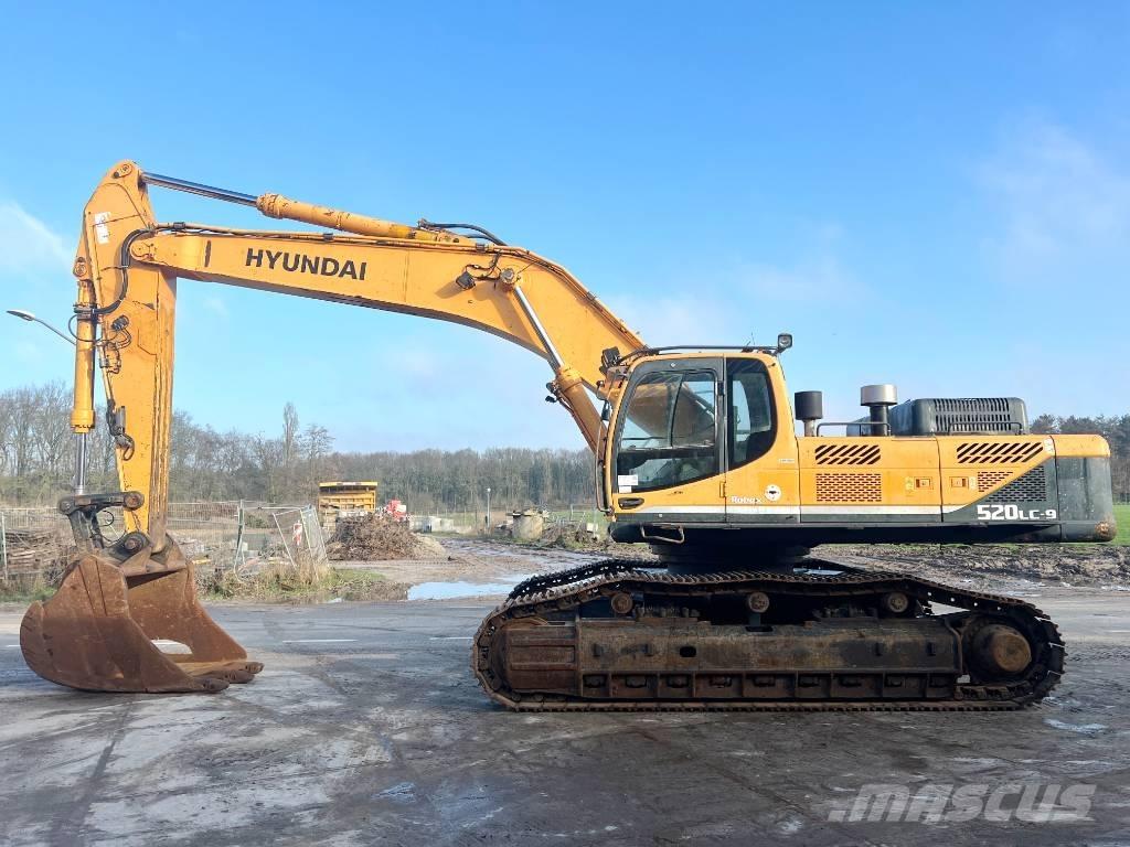 Hyundai R520LC-9 حفارات زحافة