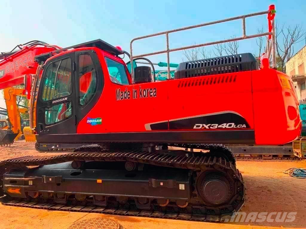 Doosan DX 340 LCA حفارات زحافة