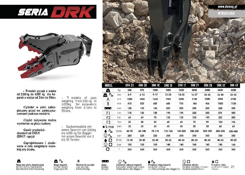  DEMOQ DRK17 جراشات البناء