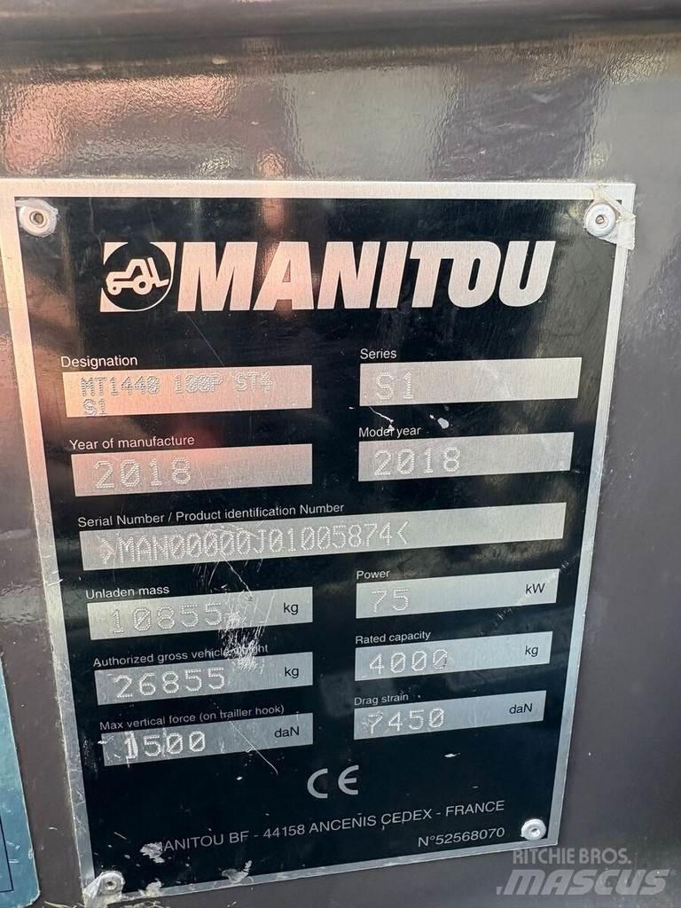 Manitou MT 1440 مناولات متداخلة