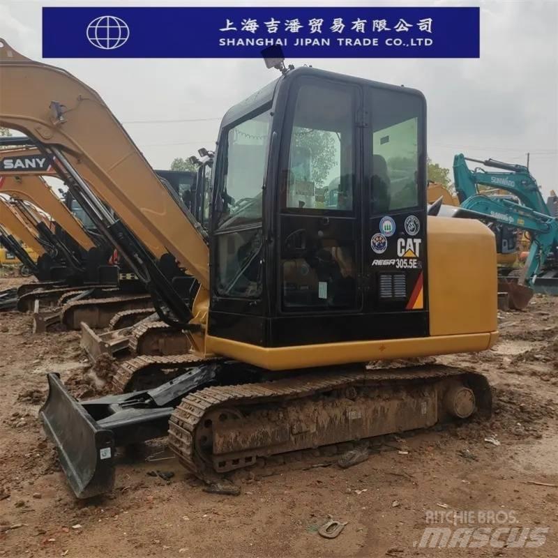 CAT 305.5 E حفارات صغيرة أقل من 7 طن (حفارات صغيرة)