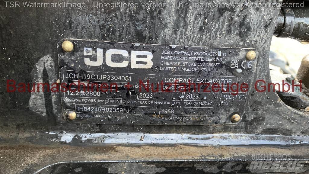 JCB 19C -gebraucht- حفارات صغيرة أقل من 7 طن (حفارات صغيرة)