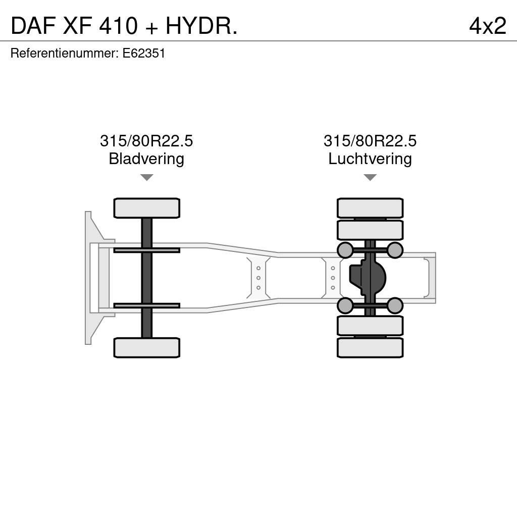 DAF XF 410 + HYDR. وحدات الجر
