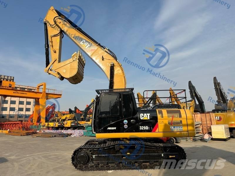 CAT 329D2L حفارات زحافة