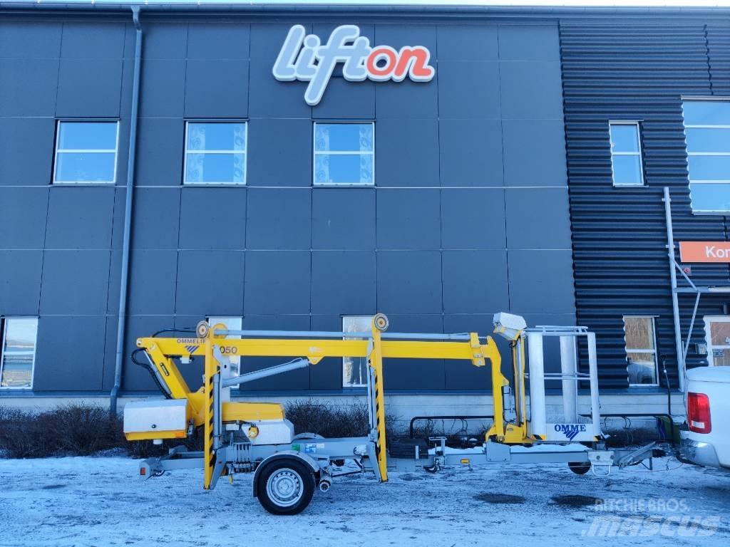 Omme 10,5E Skylift المنصات الهوائية المثبتة على مقطورة