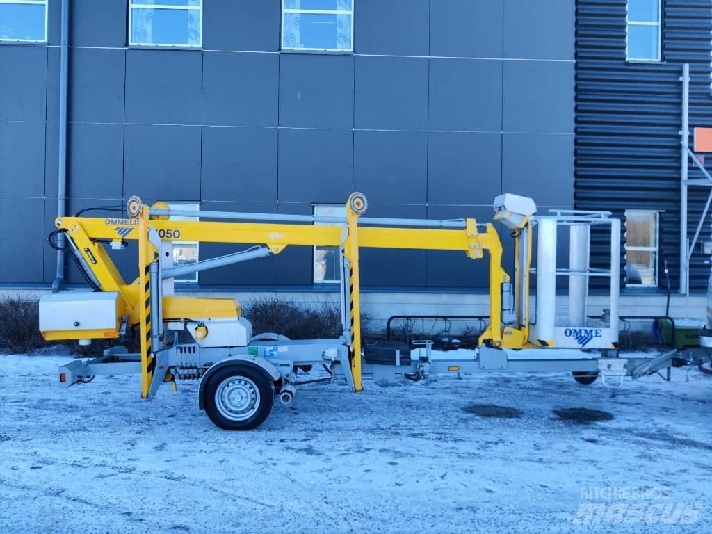 Omme 10,5E Skylift المنصات الهوائية المثبتة على مقطورة