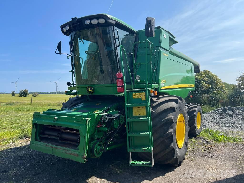 John Deere C 670 I حصادات