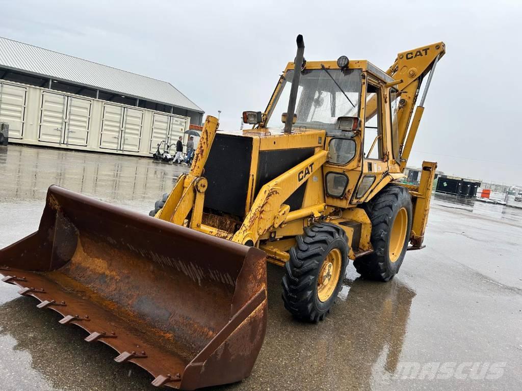 Caterpillar 428 428 لوادر ذات جرافات عكسية