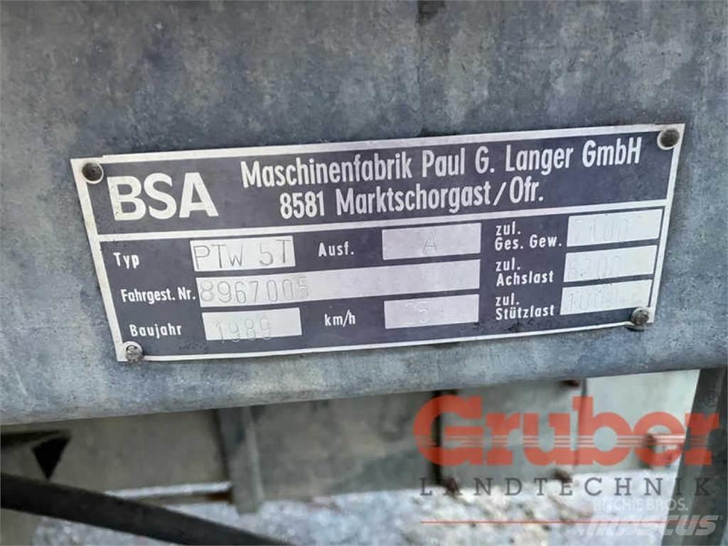 BSA PTW 5 T صهاريج الملاط