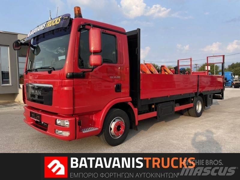 MAN TGL 12.180 ADR شاحنات مسطحة/مفصلية الجوانب