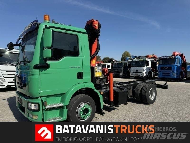 MAN TGM 15.290 شاحنات بمقصورة وهيكل